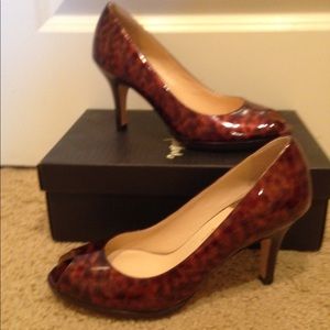 NWOT Cole Haan Peep Toe Pumps